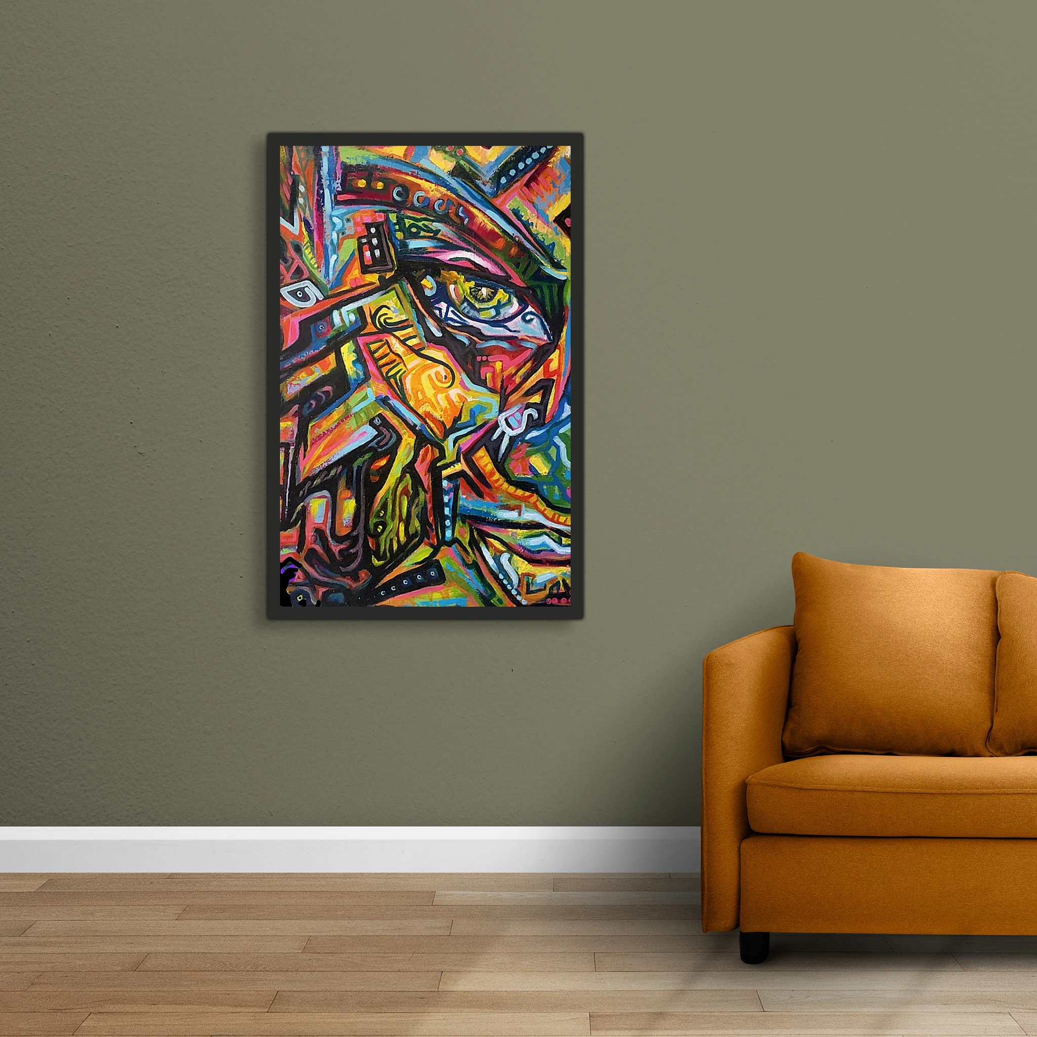Determination by Esther Caesar shown in a room setting
