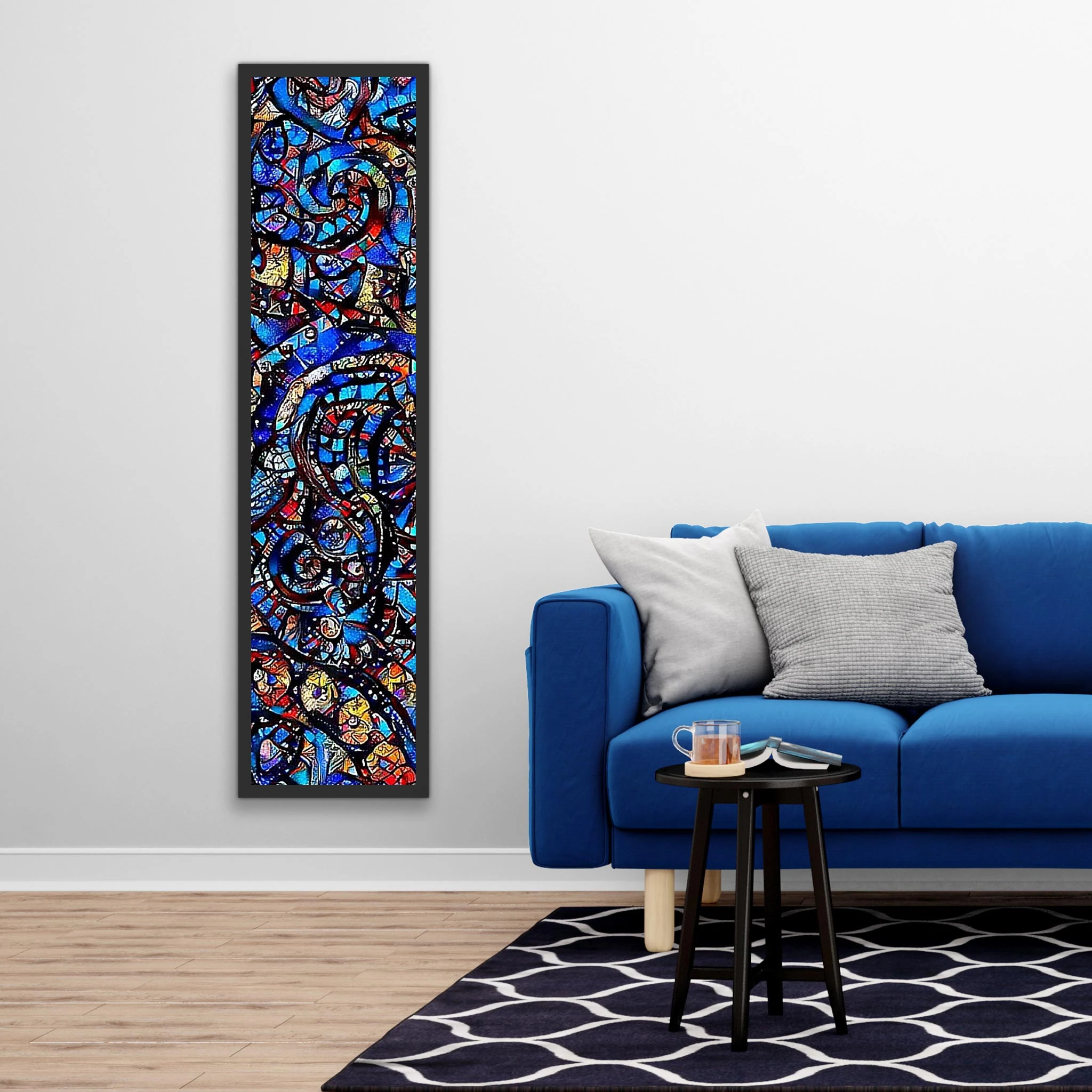 New Beginning by Esther Caesar shown in a room setting